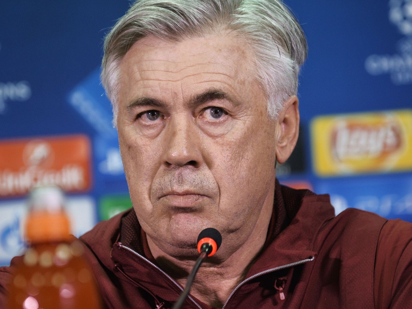 آنچلوتی: رئال مادرید بازیکن دیگری نخواهد خرید ازار مهاجم نوک می‌شود