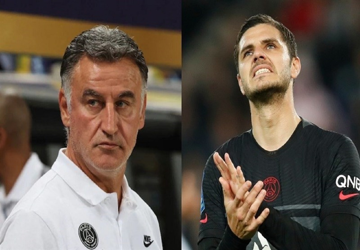 پاسخ همسر ایکاردی به توصیه گالتیه برای ترک پاری‌ سن‌ ژرمن