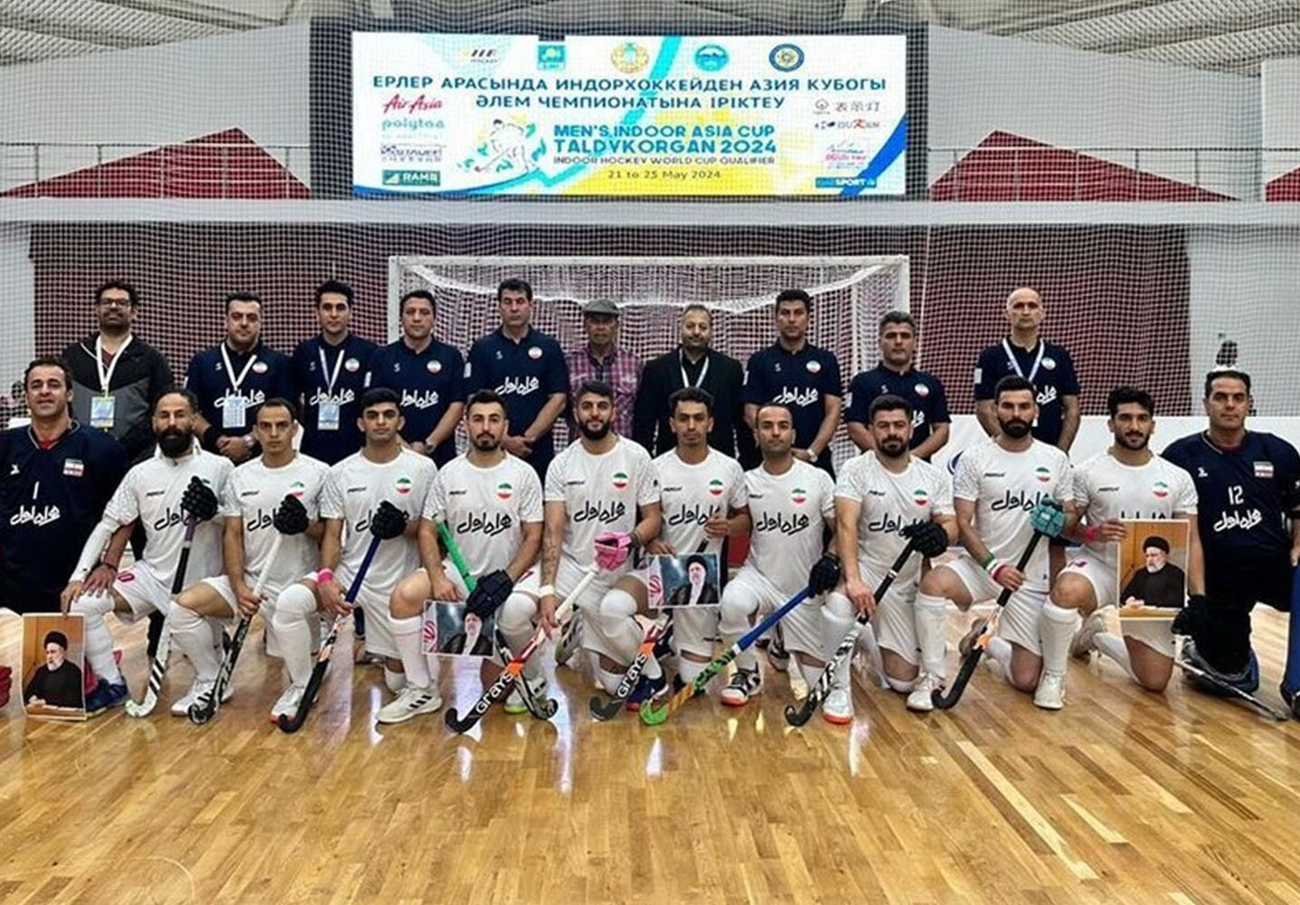 نتایج زنده مسابقات ورزشی هاکی قهرمانی آسیا صعود ایران با گلباران تاجیکستان