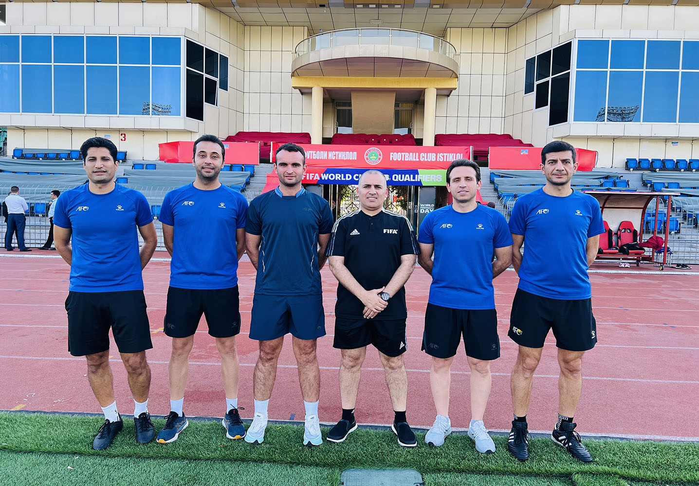 نتایج زنده مسابقات ورزشی قضاوت داوران ایرانی در دیدار تاجیکستان و پاکستان