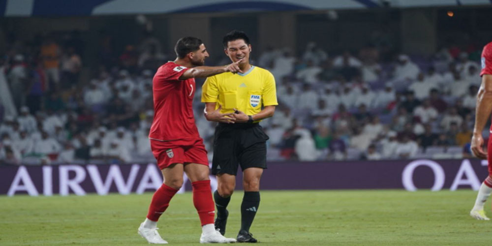 نتایج زنده مسابقات ورزشی پرواز کاپیتان تیم ملی در هزاع بن زاید!