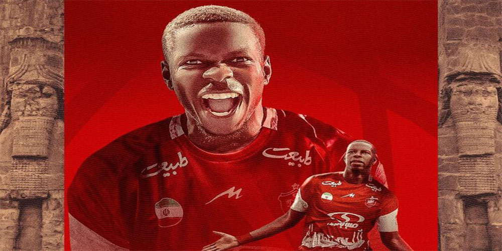 مهاجم خارجی پرسپولیس وارد تهران شد