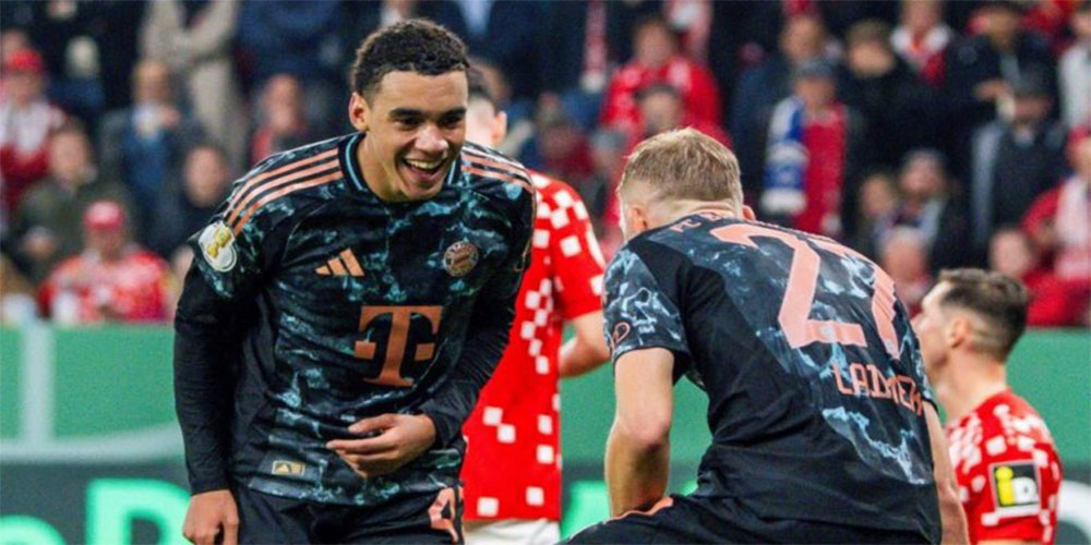 موسیالا و جوابی که بایرن را ذوقزده کرد - نتایج زنده مسابقات ورزشی موسیالا و جوابی که بایرن را ذوقزده کرد