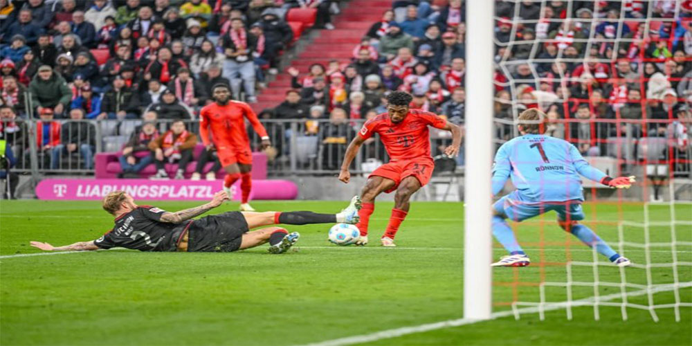 بایرن 3-0 یونیون: آتش‌بازی‌های پیاپی بعد از باخت بزرگ