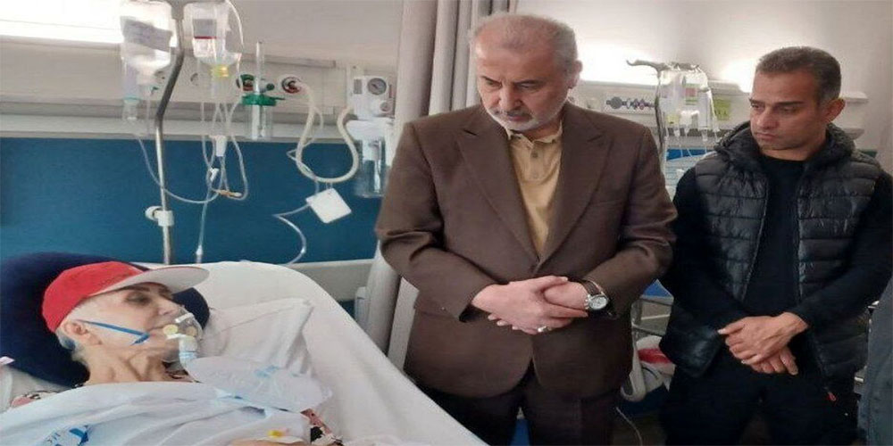 حضور بازیکنان پرسپولیس بر بالین دختر هوادار