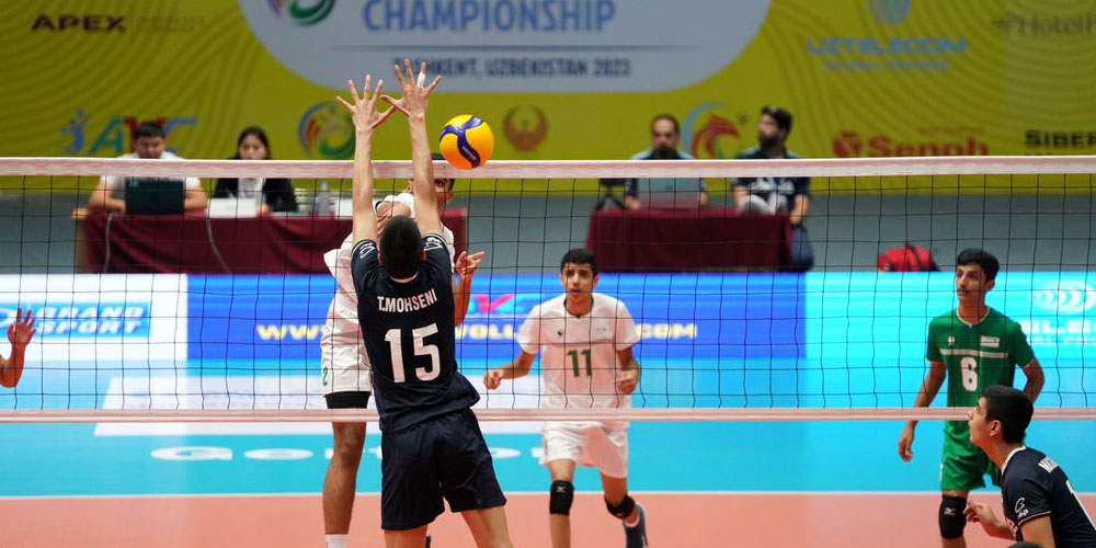 شروع مقتدرانه والیبال ایران در آسیا - نتایج زنده مسابقات ورزشی شروع مقتدرانه والیبال ایران در آسیا