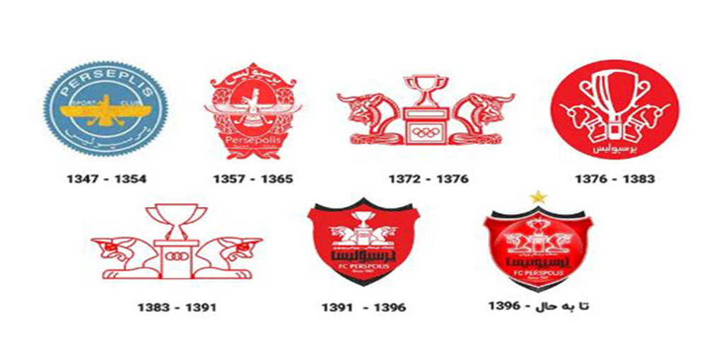 نشان واره و رنگ و نماد پرسپولیس