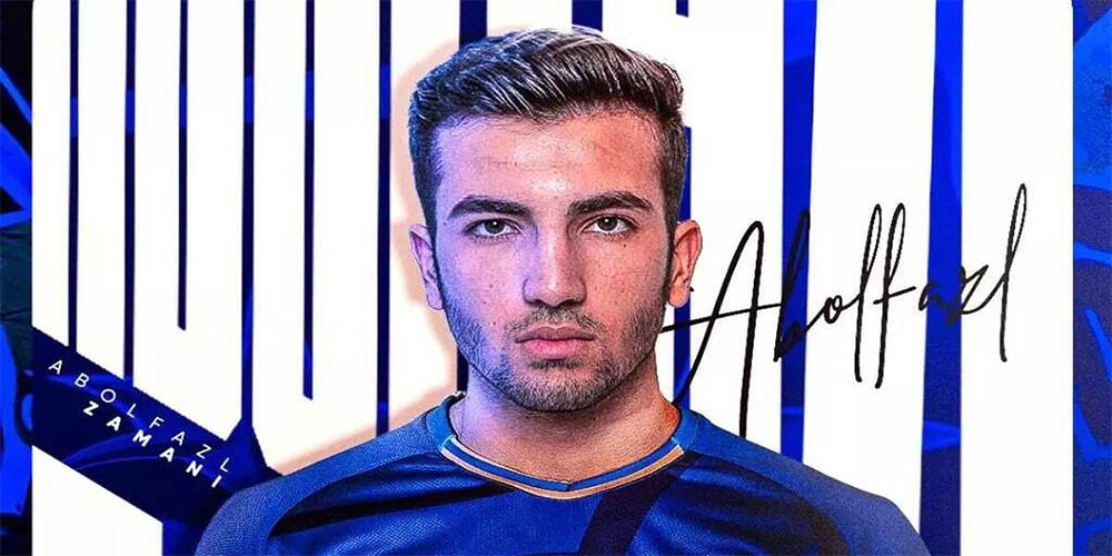 گلزن استقلال، جانشین رامین با شادی وریا (عکس)