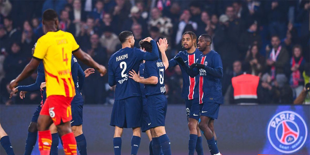 پی‌اس‌جی ۱-۰ لانس: تیم انریکه شکست‌ناپذیر شده است!