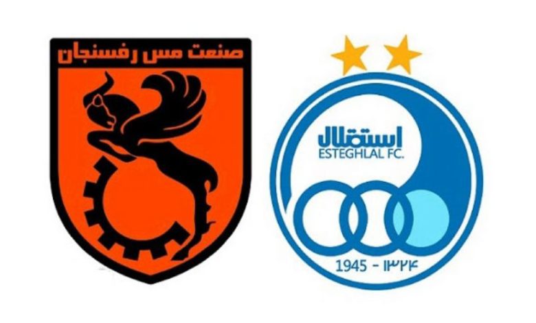 گزارش زنده: استقلال 1 - 0 مس رفسنجان