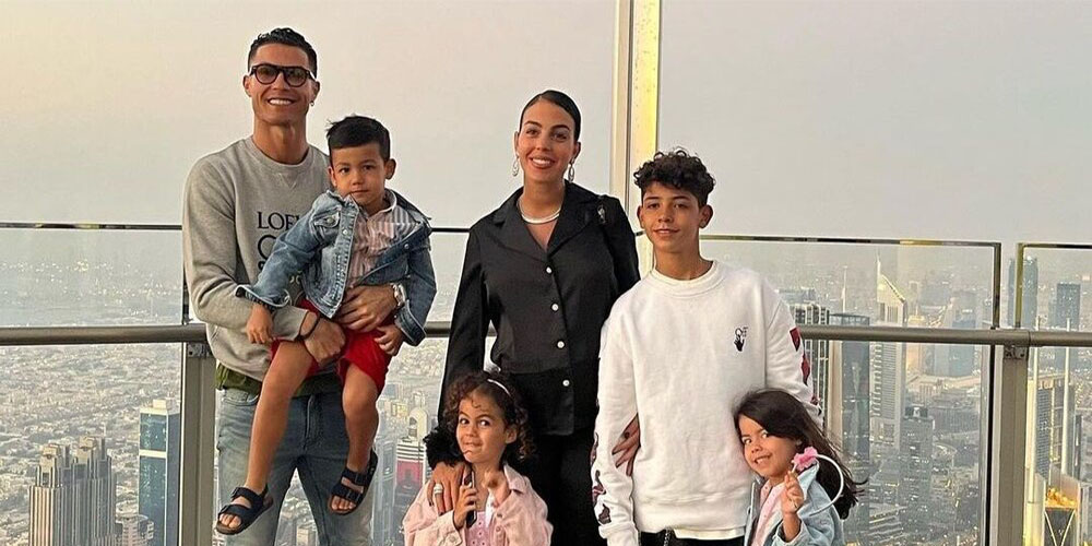 همسر و فرزندان کریستیانو رونالدو