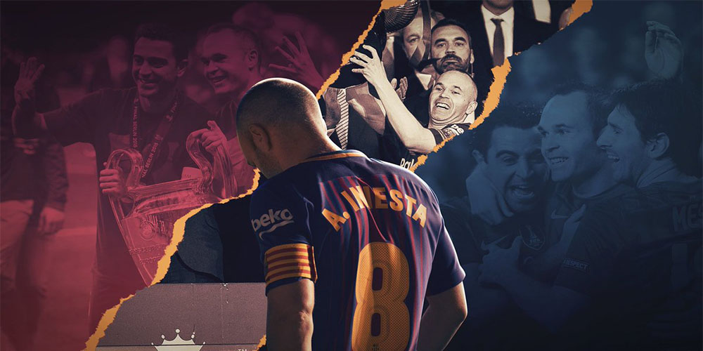wallpaper 4k Andres Iniesta