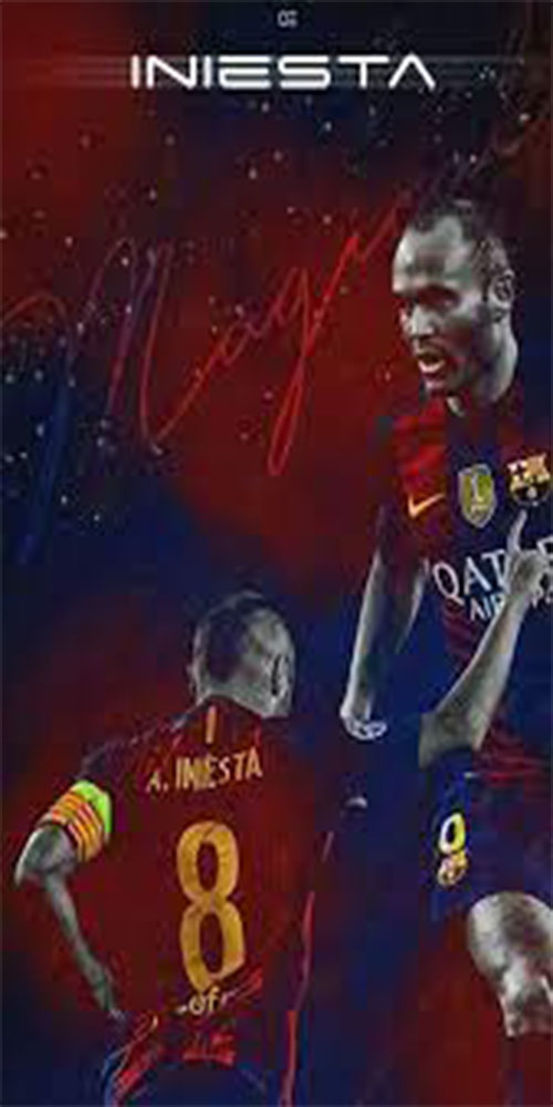 wallpaper Iniesta