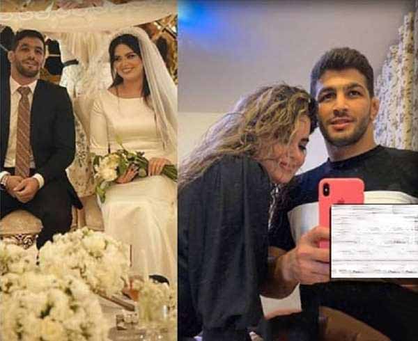 عکس حسن یزدانی و همسرش