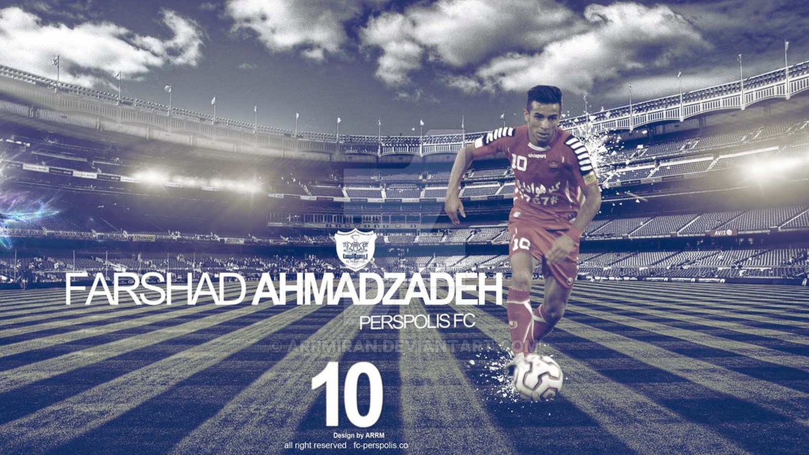 فرشاد احمدزاده شماره 10