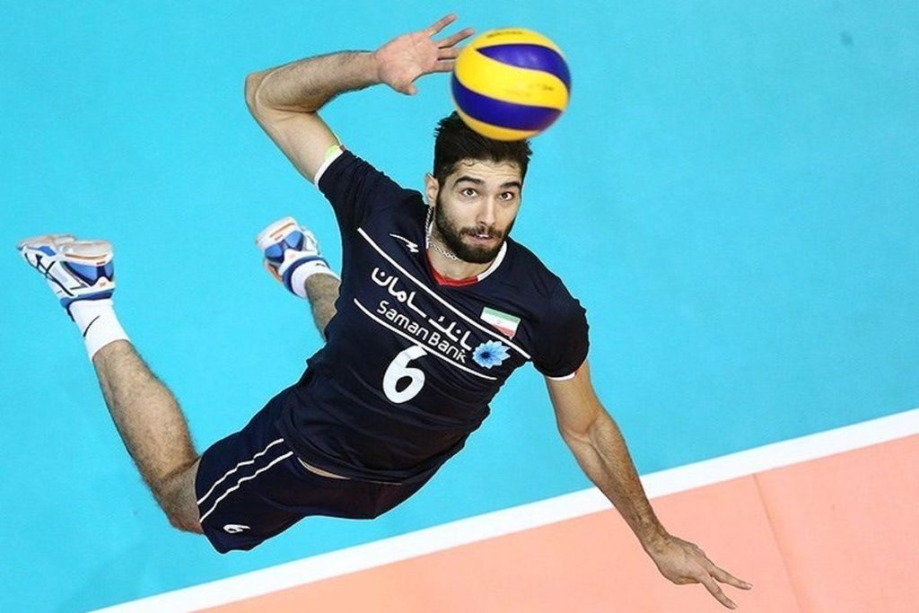 عکس سید محمد موسوی والیبالیست