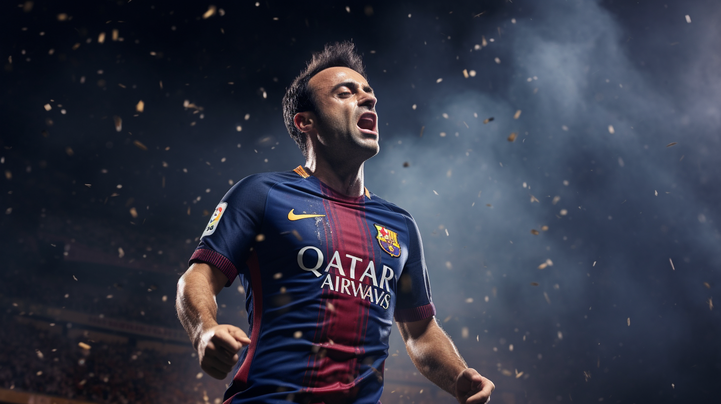 wallpaper for laptop Xavi Hernandez