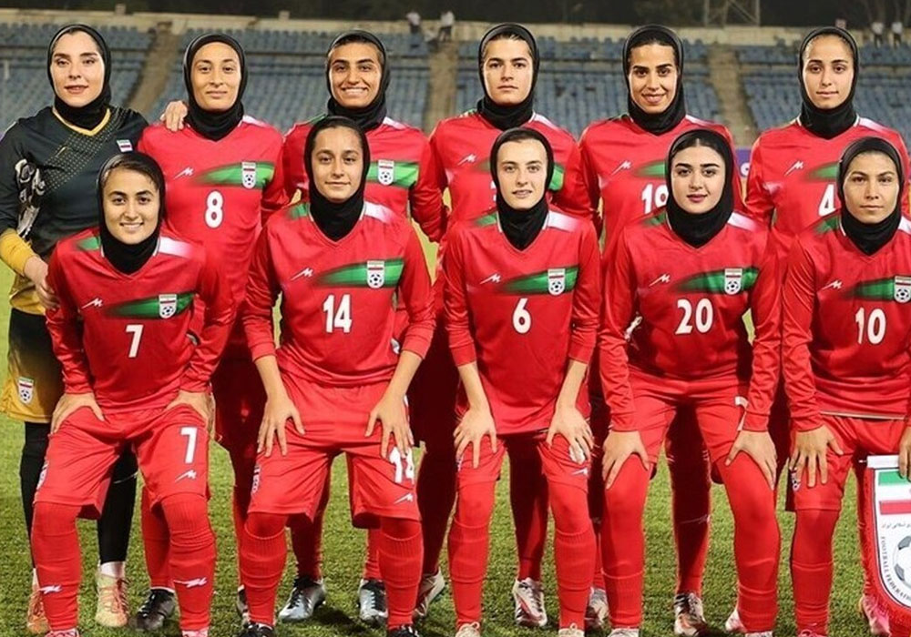 بازیکنان تیم ملی فوتبال زنان ایران