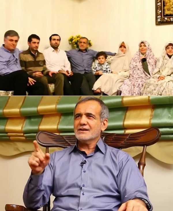 عکس فرزندان مسعود پزشکیان