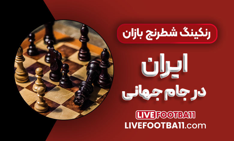 رنکینگ شطرنج بازان ایران در جام جهانی