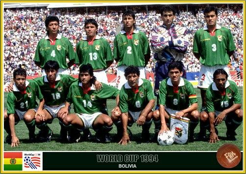 بولیوی در جام جهانی 1994 - نتایج زنده مسابقات ورزشی بولیوی در جام جهانی 1994
