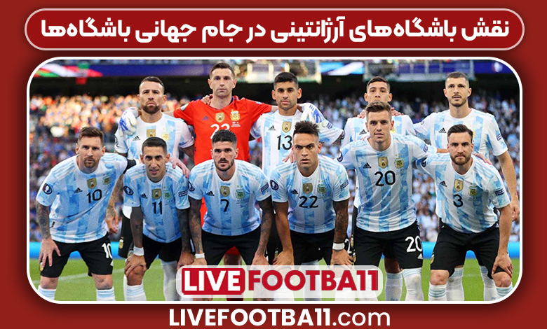 نقش باشگاههای آرژانتینی در جام جهانی باشگاهها - نتایج زنده مسابقات ورزشی نقش باشگاههای آرژانتینی در جام جهانی باشگاهها