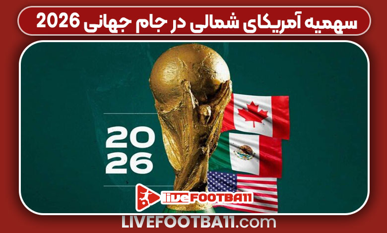 سهمیه آمریکای شمالی در جام جهانی 2026