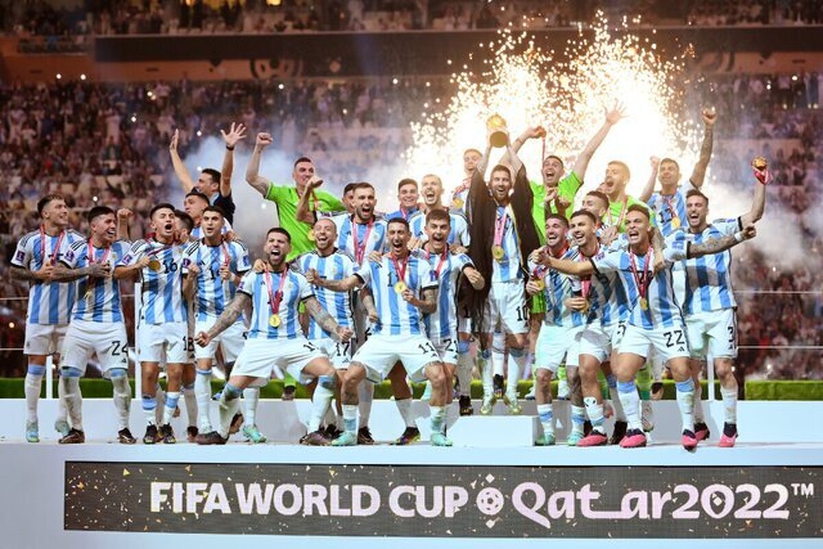 عکس‌ های جدید تیم ملی فوتبال آرژانتین