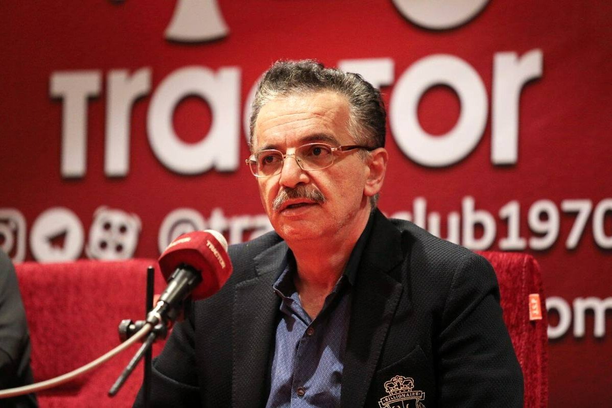 عکس محمد رضا زنوزی اسپانسر تراکتور