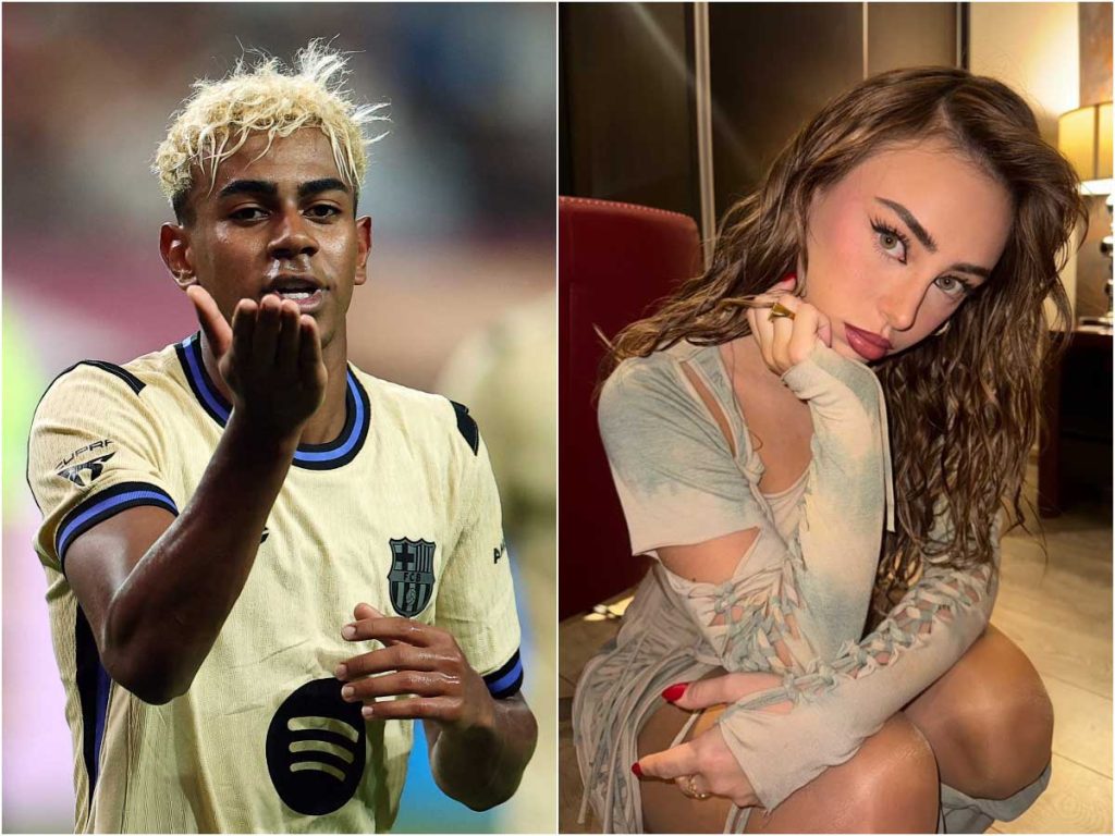 رابطه عاشقانه نیکی نیکول و لامین یامال