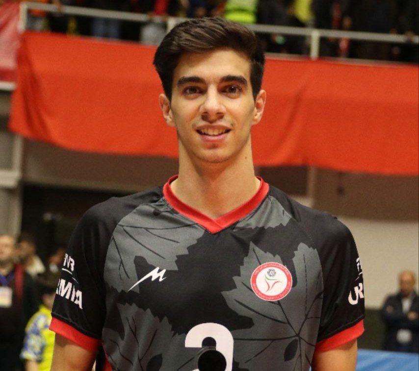 عکس امیررضا آفتاب آذری والیبالیست