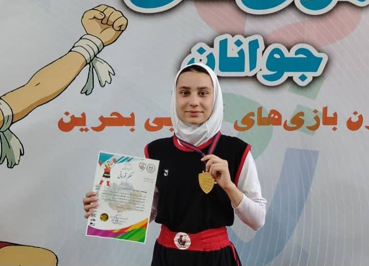 باران جانی قهرمان موی‌تای آسیا