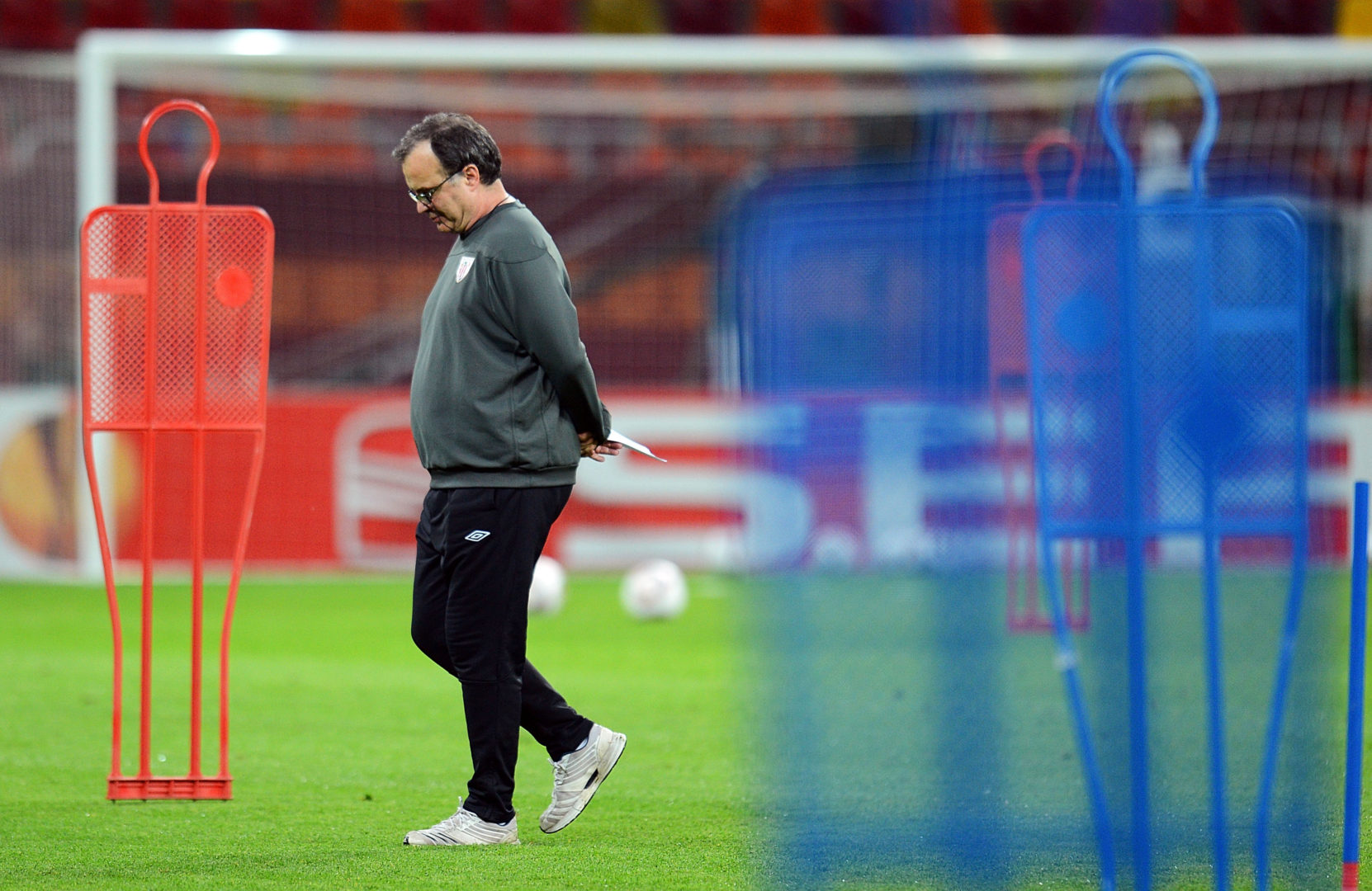 عکس مارسلو بیلسا در تیم اروگوئه