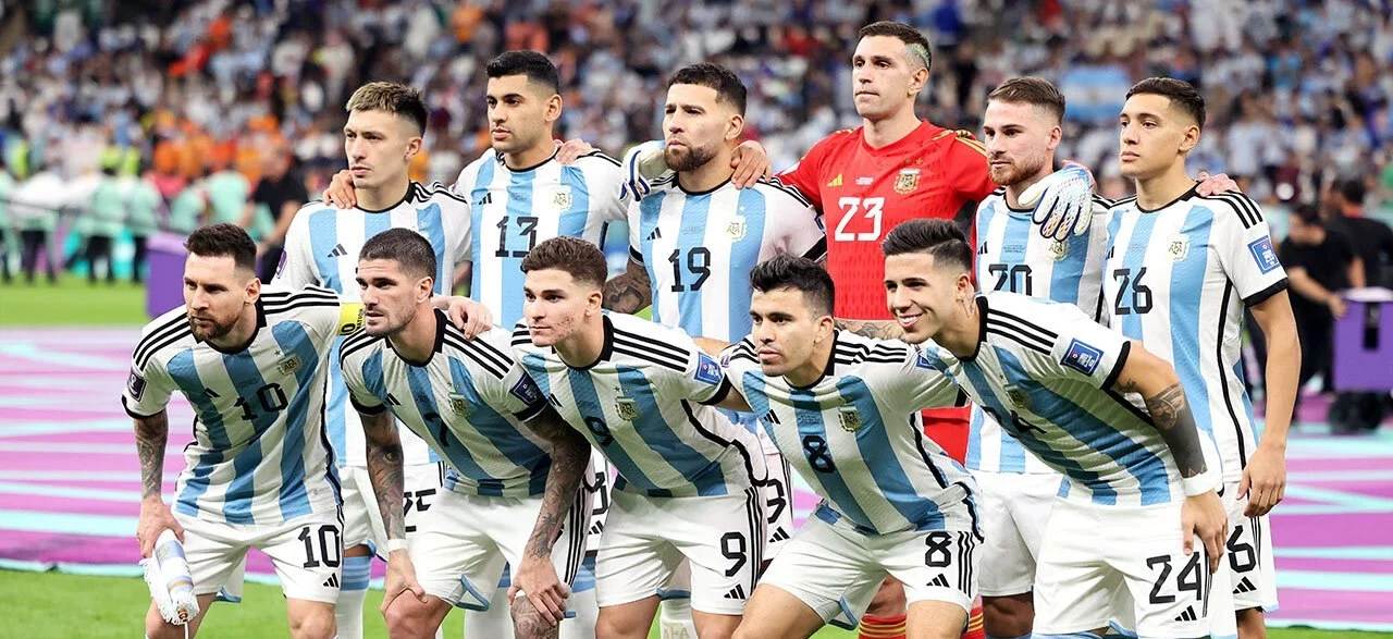 بازیکنان تیم ملی آرژانتین در عکس‌ ها