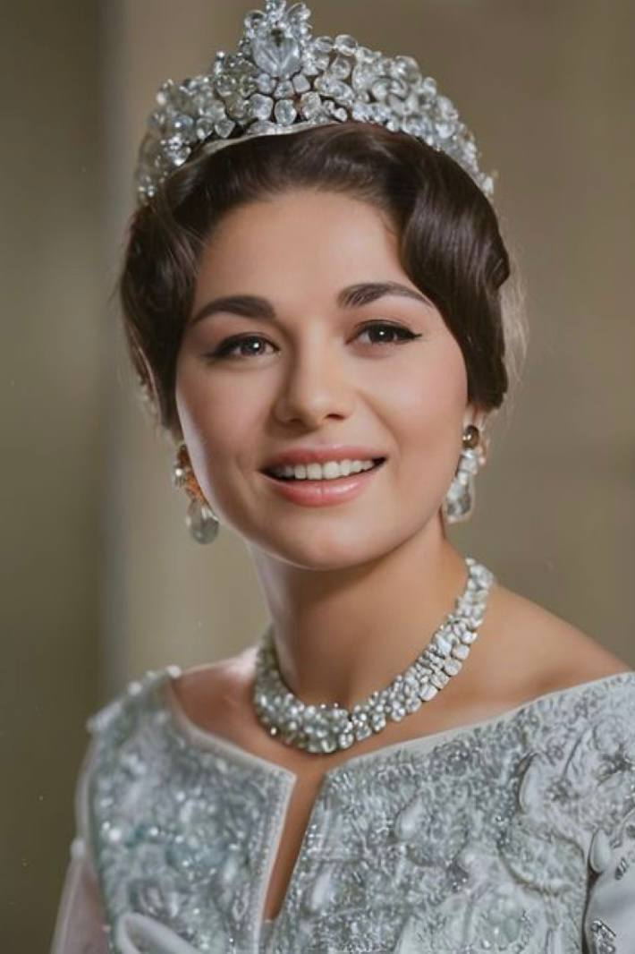 عکس عروسی فرح پهلوی عکس عروسی فرح پهلوی