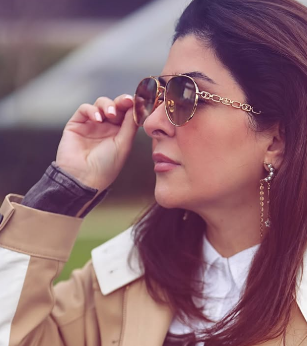 شیرین مقدم و پسرش