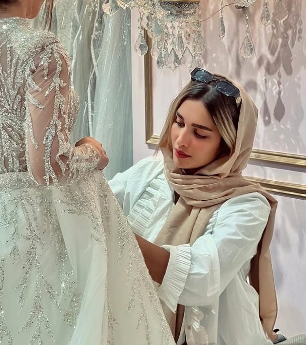 عکس آناشید حسینی و همسرش