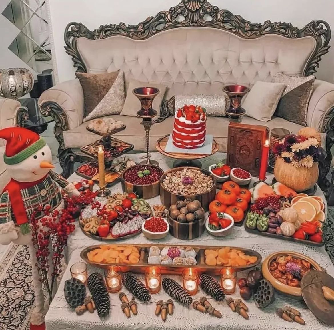 هندوانه تزیین شده